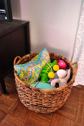 Basket Full of Toys for Storage Basket Full of Toys for Storage